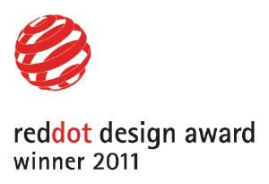                Ta izdelek je bil nagrajen z oblikovalsko nagrado Reddot Design Award.            