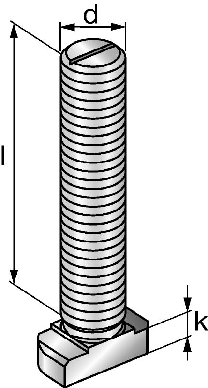 Standardni T-vijak HBC 