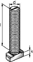 Standardni T-vijak HBC 