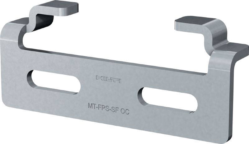 Vodilo objemke-noge MT-FPS-S Nastavljiva drsna konzola za pritrjevanje objemke-noge MP-PS na modularne profile Hilti MT